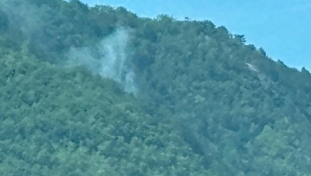 DRAMA NA TARI Izbio požar na nepristupačnom mestu, vatrogasci na mukama (FOTO)