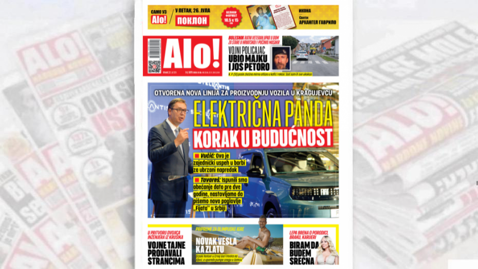 ELEKTRIČNA PANDA KORAK U BUDUĆNOST Otvorena nova linija za proizvodnju vozila u modernizovanoj fabrici u Kragujevcu