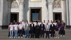 PATRIJARH PORFIRIJE BLAGOSLOVIO VATERPOLISTE PRED OI Tamo gde su ljubav i poštovanje, Gospod će dodati svoje blagodati