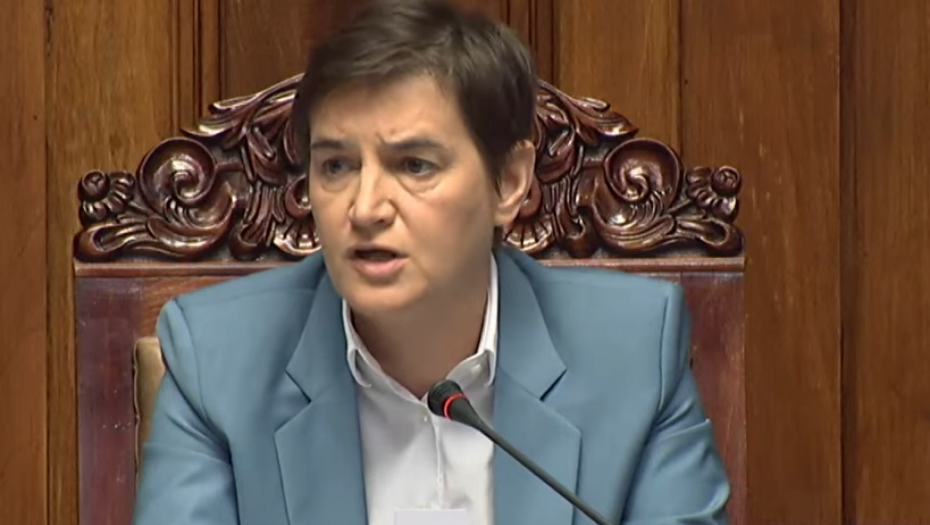 VI STE ODGOVORNI ZA DAVANJE PRAVA RIO TINTU Brnabić postavila jurišnike opozicije na mesto