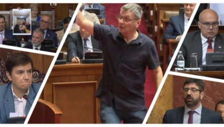 ĆUTA PRETIO VATROM Urlao i divljao, skandalozno ponašanje na sednici Skupštine!