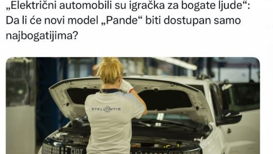 BEDNO Opozicioni Danas poveo kampanju protiv srpskog električnog automobila