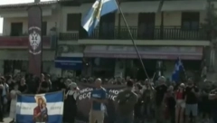 PROTESTI DRMAJU HALKIDIKI, NA SVETOJ GORI OPSADNO STANJE! Vernici se okupili u Uranopolisu, pružaju podršku napaćenoj braći!