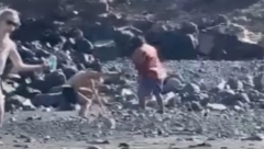 DRAMA NA POPULARNOJ PLAŽI Muškarac prebio lopova na mrtvo ime, nastao haos - prestravljeni turisti bežali! (VIDEO)