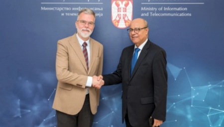 IZUZETNI REZULTATI SRBIJE Ministar Ristić se sastao sa ambasadorom DNR Alžir Fatahom Mahrazijem