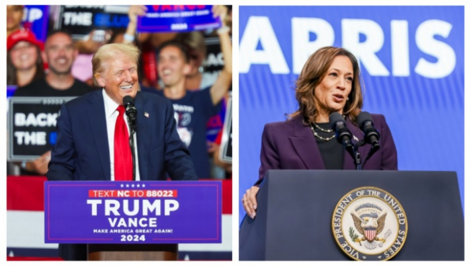 EVO KO VODI, KAMALA ILI TRAMP Izašle nove ankete, u ovo vreme se obično predvidi ishod izbora