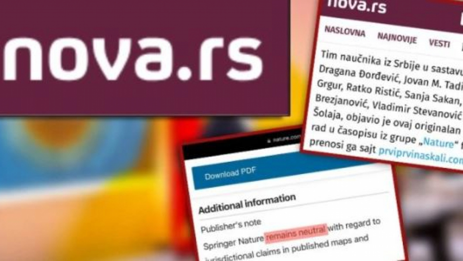 KAKVI PREVARANTI Nova S prenela tekst pun laži o litijumu, od kog se ogradio čak i sajt sa kog su ga preuzeli