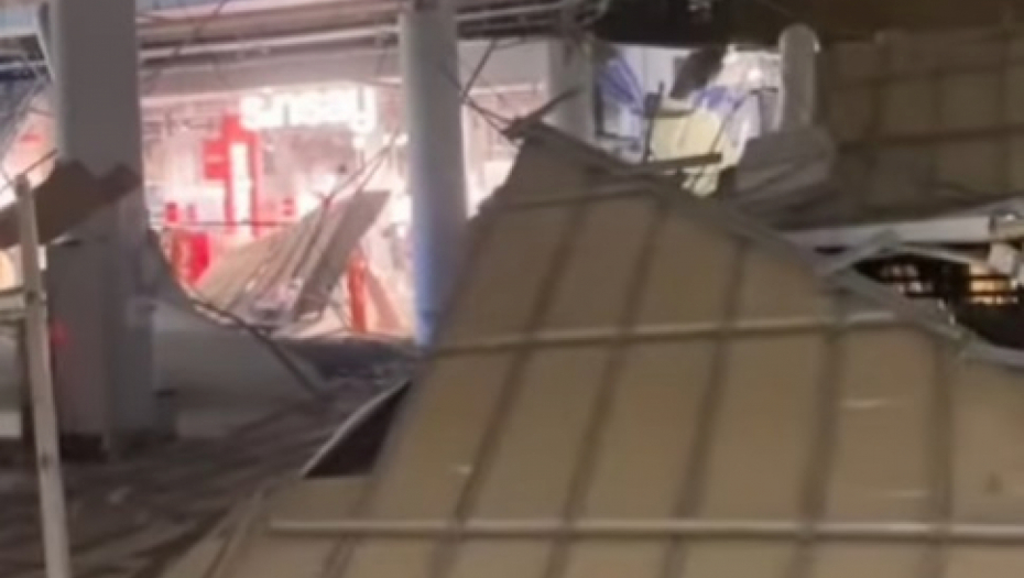 OGLASILO SE TUŽILAŠTVO O PADU KROVA U TRŽNOM CENTRU Jedna osoba prevezena u zdravstvenu ustanovu