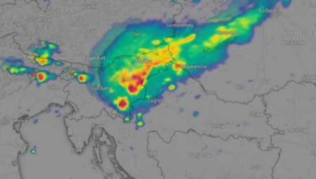 HLADNI FRONT JURI KA BALKANU! Radarski snimci pokazuju HAOS KOJI STIŽE! Najavljeni OLUJNI UDARI VETRA, evo kad će biti u Srbiji
