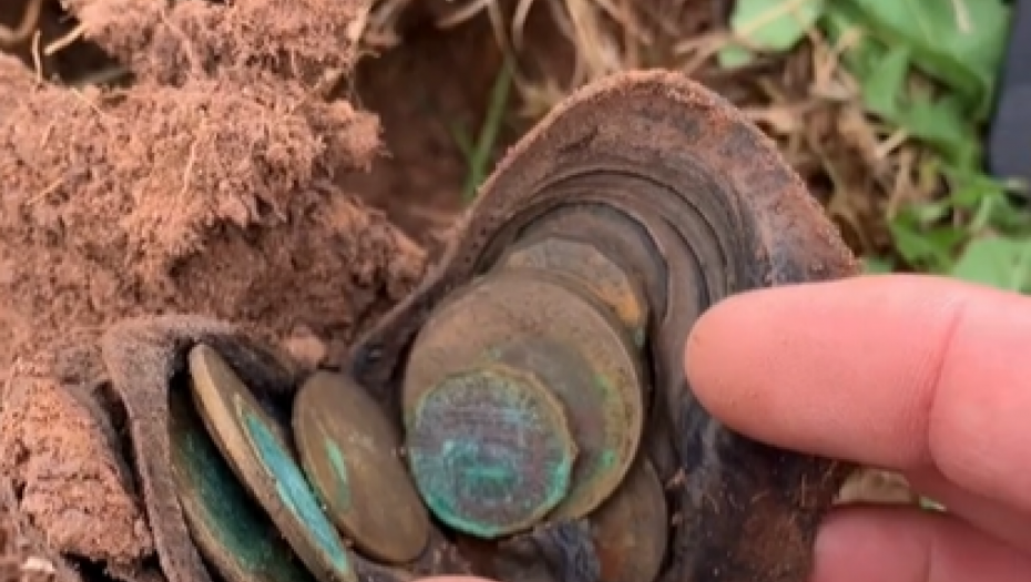 ŠETAO LIVADOM, PA NAŠAO BLAGO STARO VEKOVIMA Muškarac u blatu video nešto neverovatno (VIDEO)