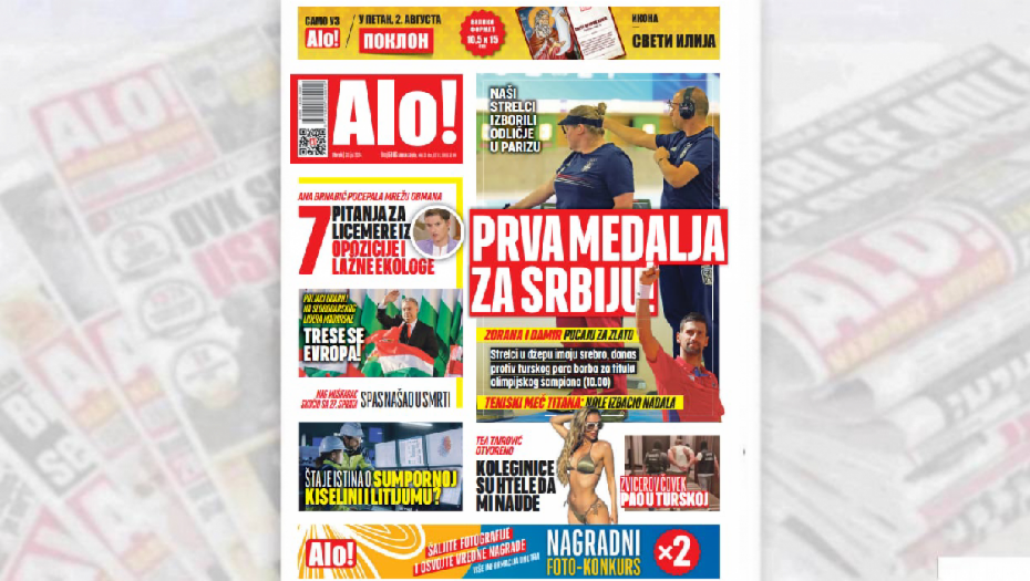 PRVA MEDALJA ZA SRBIJU! Naši strelci se prvi izborili za odličja u Parizu