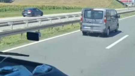 "OVO JE ZA DOŽIVOTNU ZABRANU VOŽNJE" Jezivi snimak sa auto-puta ledi krv u žilama