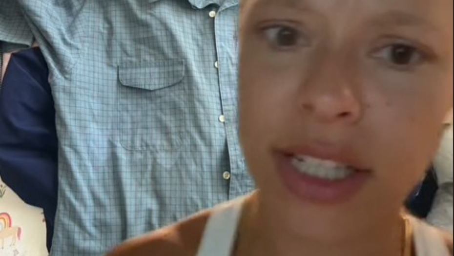 KUPILA POLOVNU KOŠULJU KOJA JE DELOVALA ČISTO Kada je krenula da je pere, umalo je nije strefio šlog! (VIDEO)