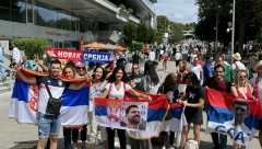 POTPUNA LUDNICA Novak će imati neviđenu podršku u istorijskom meču protiv Alkaraza (VIDEO)