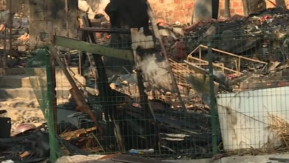 CELO NASELJE PRETVORENO U ČAĐ! Vatrogasci se celu noć borili sa vatrenom stihijom! (FOTO)