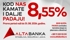 Povoljni uslovi za keš kredit i kredit za refinansiranje u ALTA banci do kraja avgusta! Kod nas kamate i dalje padaju!