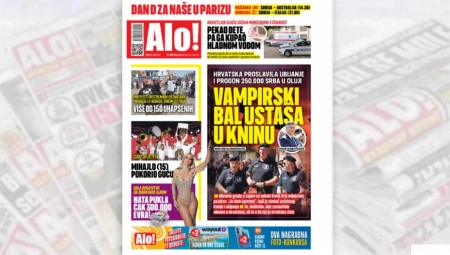 VAMPIRSKI BAL USTAŠA U KNINU: Hrvatska proslavila ubijanje i progon 250.000 Srba u Oluji