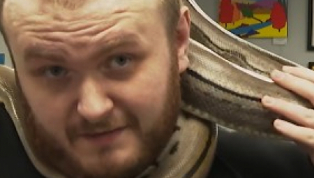 DŽINOVSKI PITON ZBRISAO IZ STANA PA NAPRAVIO HAOS Srušio jsve stvari sa polica, posebno mu se svidela jedna stvar! (VIDEO)