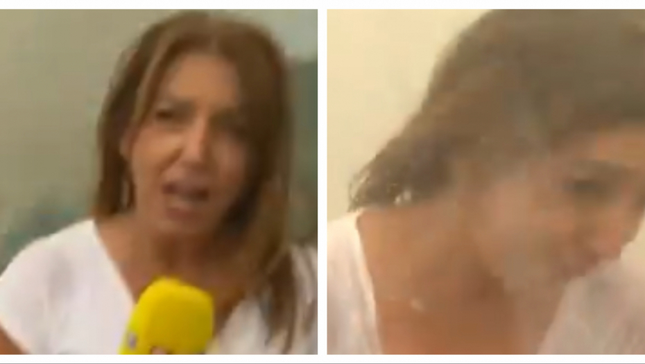 HITNO PREKINUT DIREKTAN PRENOS! Novinarka prošla kao bosa po trnju u Hrvatskoj (VIDEO)