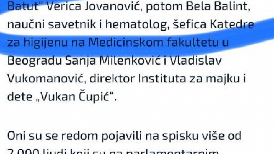 EVO KAKO VAS OPOZICIONI MEDIJI LAŽU Namerno izostavili ko je Balint da bi pomislili da je nestručno lice