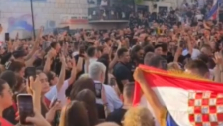 SKANDALOZNE SCENE IZ IMOTSKOG "Ja sam Hrvat, ali ovo nikad ne bih pevao" (VIDEO)
