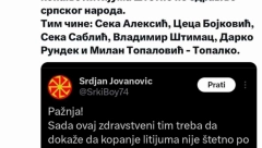 TVITERAŠ JEDNOM OBJAVOM OBESMISLIO SVE ŠTO RADI OPOZICIJA: Ko čini zdravstveni tim opozicije