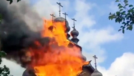 GORE RUSKE SVETINJE! Ukrajina ciljano gađala ruske hramove i manastire u Kurskoj oblasti! (FOTO)