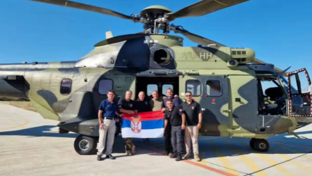 PONOSNI SMO NA NAŠ TIM KOJI JE GASIO POŽAR U S. MAKEDONIJI Oglasio se MUP (FOTO)