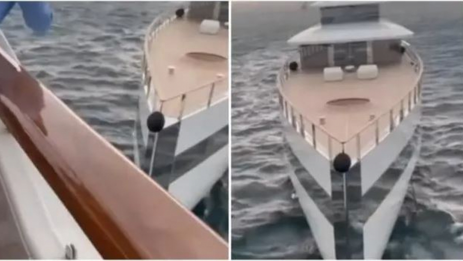 I BOGATI PLAČU! Megajahta Stiva Džobsa u STRAVIČNOM sudaru sa jahtom meksičkog milijardera (VIDEO)