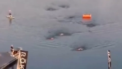 POSLEDNJI PUT VIĐEN NA 100 METARA OD OBALE Ovo je trenutak kada Srbin nestaje pod vodom (VIDEO)