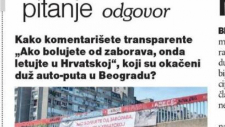 SMETA IM PODSEĆANJE NA HRVATSKE ZLOČINE NAD SRBIMA Ivanović, Šolak, Grbović i Pajtić kukaju: Pa što nam dirate "lipu našu"