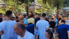 JOKIĆ JE U KAFANI KAO RIBA U VODI Srbi slave uz čuvenog pevača, evo koja pesma se peva na proslavi bronze (VIDEO)