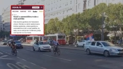 NARODE, OVAKVE LAŽOVČINE SVET NIJE VIDEO! Beograđani slave zlatne vaterpoliste, a Nova piše da podržavaju nasilne proteste njihovog gazde Šolaka!