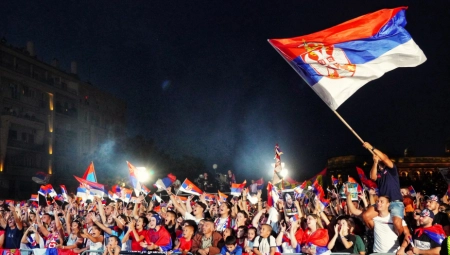 ORILO SE "KOSOVO JE SRCE SRBIJE"! Narod i srpski sportisti nadglasali Đilasove i Šolakove provokatore! (VIDEO)