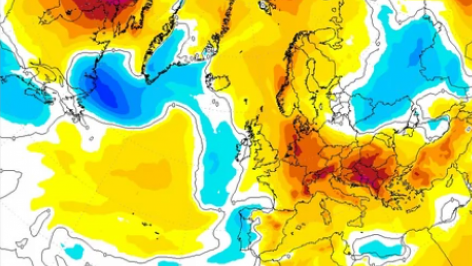 SRBIJA JE ZAROBLJENA ISPOD TOPLOTNE KUPOLE Ova mapa otkriva u kakvom paklu ćemo tek biti! POPALJENI ALARMI