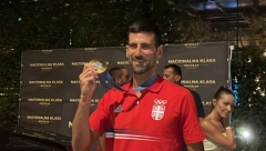 SVE JE SPREMNO ZA ŽURKU Novak stigao u poznat prestonički restoran, olimpijci će ovde nastaviti feštu posle dočeka (FOTO)