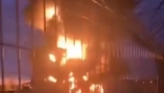 NAJVEĆI UKRAJINSKI NAPAD DRONOVIMA IKADA NA RUSIJU! Udar na 650 km od granice, sve gori! (VIDEO)