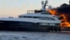 JAHTU TURSKOG MILIJARDERA GUTAO PLAMEN! Požar potopio plovilo vredno 15 miliona evra, sumnja se da je i ON bio među putnicima! (VIDEO)
