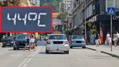44 STEPENA IZMERENO U OVOM SRPSKOM GRADU Narode, da li je ovo moguće?! Ne izlazite iz kuće!