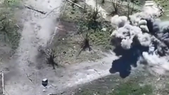 RUSI NAPALI POD OKRILJEM NOĆI: Ruski helikopter Mi-28NM uništava ukrajinsku vojsku u pograničnom regionu! (VIDEO)