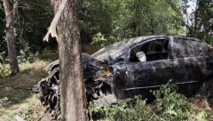 JEZIVE SCENE SA MESTA NESREĆE KOD PANČEVA Vozač poginuo u stravičnoj saobraćajki (FOTO)
