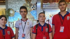 Zlatna medalja na prvenstvu Evrope za kadete do 14 godina