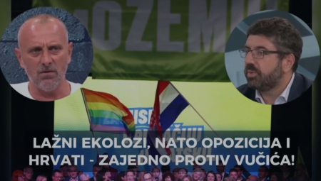LAZOVIĆ POTVRDIO: Kokanović, NATO opozicija i HRVATI - svi zajedno protestima ruše Vučića!