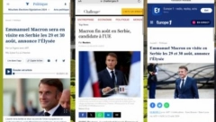 ODJEKNULO POPUT BOMBE! Vest o dolasku Makrona u Srbiju centralna u francuskim medijima!