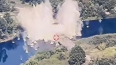 OVAKO AMERIČKO ORUŽJE UNIŠTAVA RUSKE MOSTOVE! General objavio zastrašujući snimak! (VIDEO)