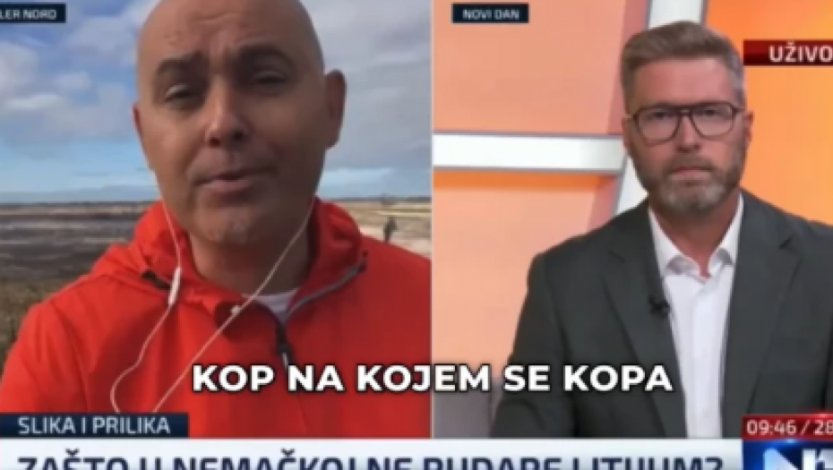 ŠOK ZA N1! Pozvali dopisnika da ga pitaju zašto se u Nemačkoj ne kopa litijum, a on im odgovorio: Kopa se i tek će da se kopa!