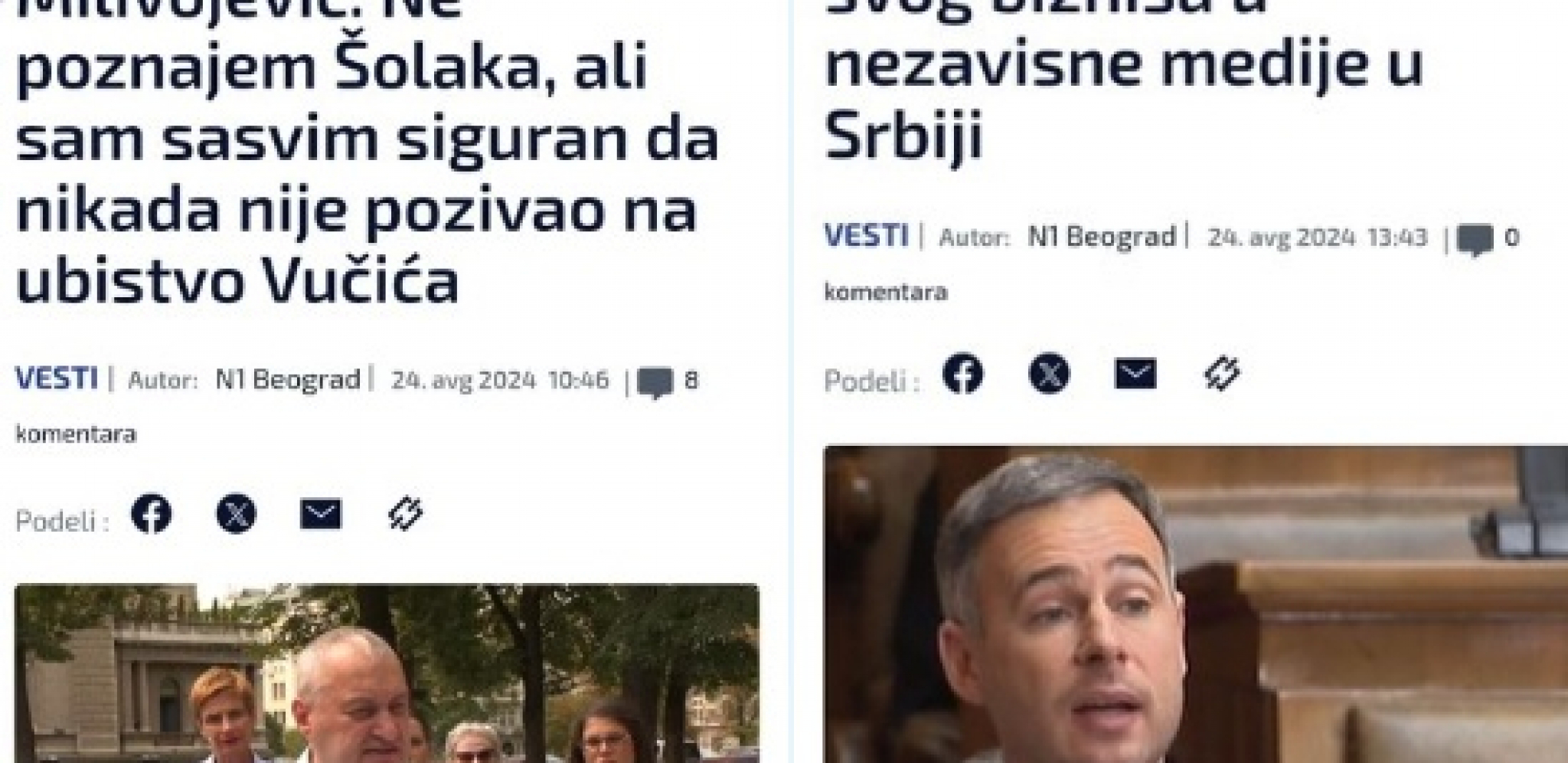 I KAMEN BI ZAPLAKAO - SAMO NAM ŠOLAKA NE DIRAJTE! U njegovim medijima svaki dan RAZAPINJU Vučića, kad se ukaže na to - I KUKU I LELE!