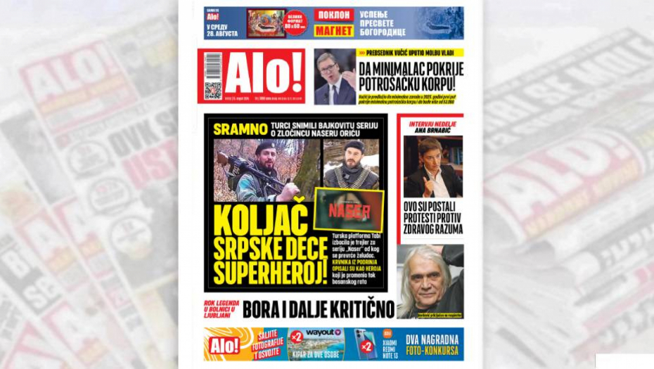 KOLJAČ SRPSKE DECE SUPERHEROJ! Turci snimili bajkovitu seriju o zločincu Naseru Oriću