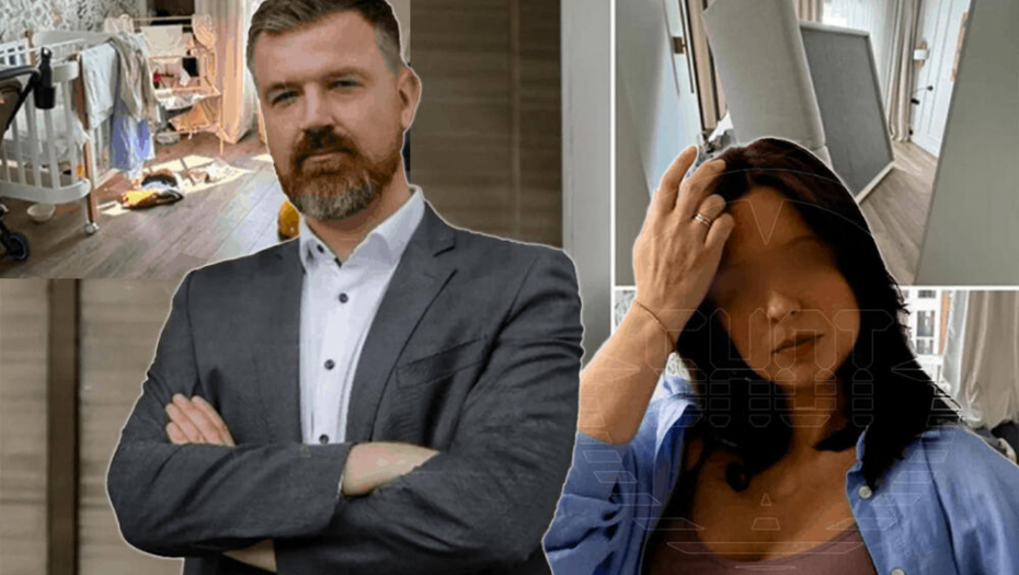 ALEKSANDAR BACIO SUPRUGU MILENU I BEBU SA 16. SPRATA Kamera snimila kako ubija ženu i dete (UZNEMIRUJUĆE)