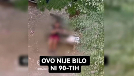 "DA LI JE REALNO DA OVO RADI PRED SVIMA?!" Jeziva scena snimljena na klupici u parku uznemirila Kraljevčane od ranog jutra (VIDEO)
